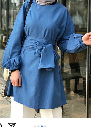 38 Beden Mavi tunik