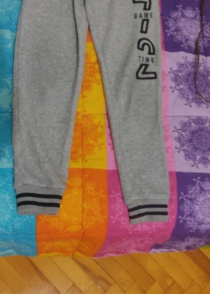 Çocuk polar eşofman altı  - Görsel 2