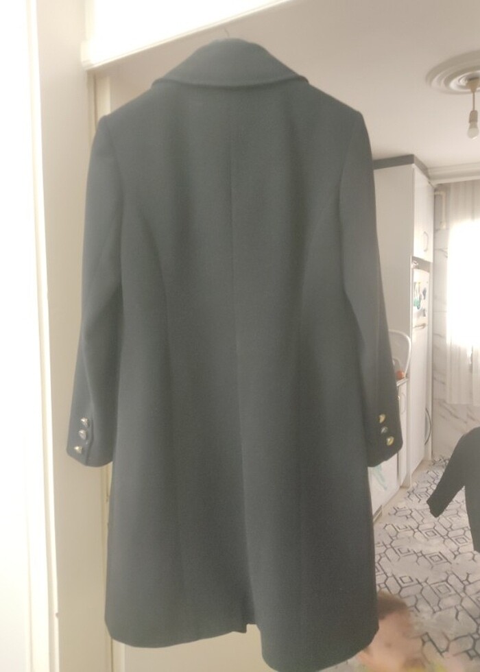 Kadın kaşe kaban - Görsel 4