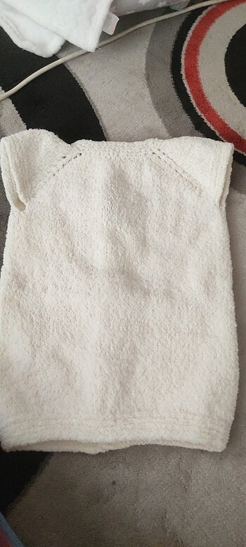  Krem Çocuk yelek - Görsel 5