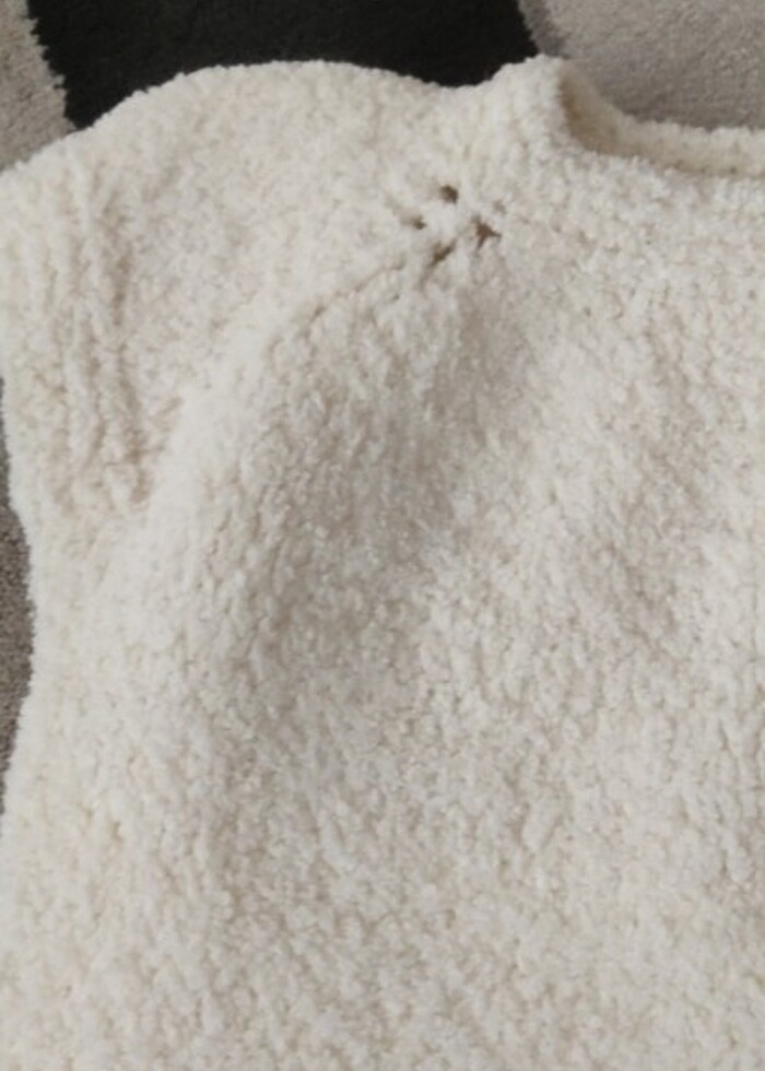  Krem Çocuk yelek - Görsel 4