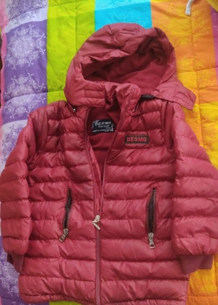 Unisex çocuk mont  açıklamayı okuyun!!  - Görsel 4