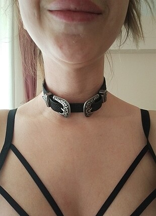 Choker tasma kolye