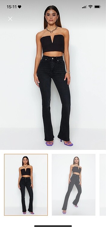 Siyah jeans