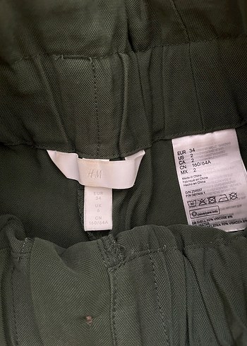 34 Beden Ekstra yüksek bel şort