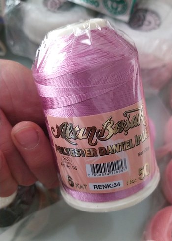 Altın Başak Polyester Dantel İpliği 6 Bobin