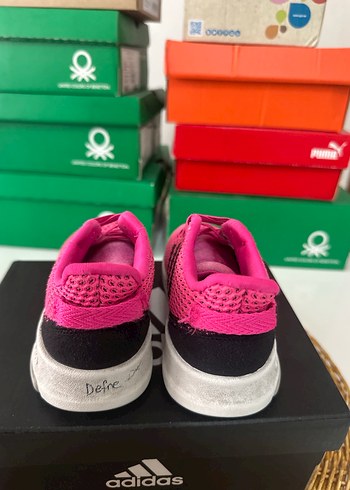 Kız Çocuk Pembe Adidas Spor Ayakkabı - Görsel 5