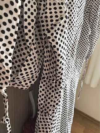 H&M Desenli Elbise