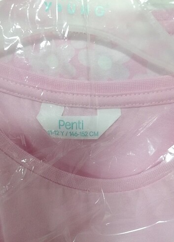 Penti Penti 2 li kız çocuk pijama takımı 