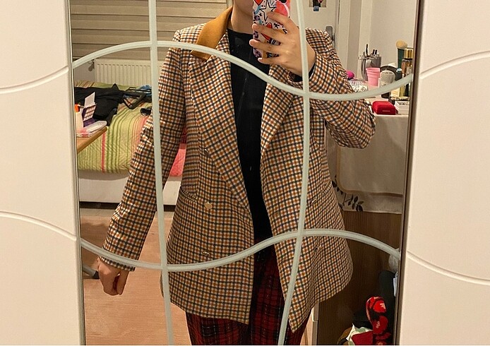 38 Beden çeşitli Renk Blazer ceket