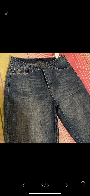 Zara Yüksek bel jean