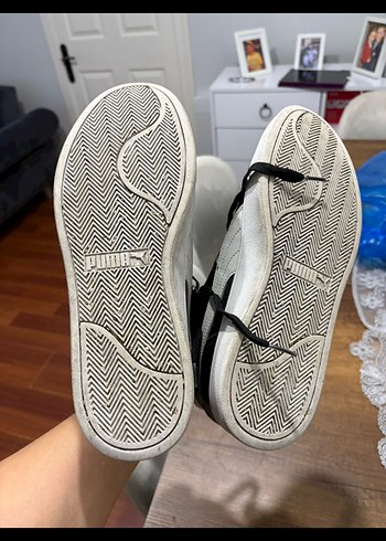 Puma Siyah Beyaz Puma Erkek Spor Ayakkabı