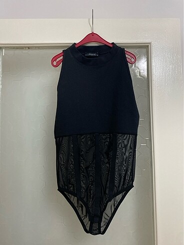 Korseli çıtçıtlı body