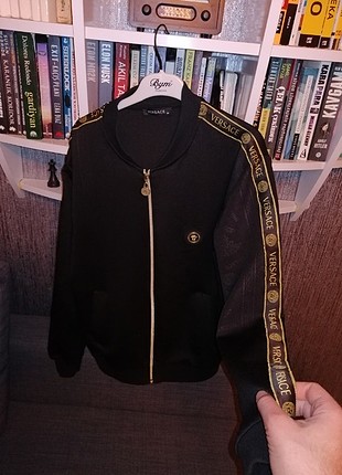 Versace Sweetshirt fermuarlı M beden 