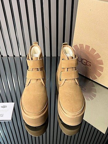 38 Beden ten rengi Renk Ugg Platform Hook And Loop