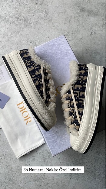 36 Beden Christian Dior Walk Platform Furry
