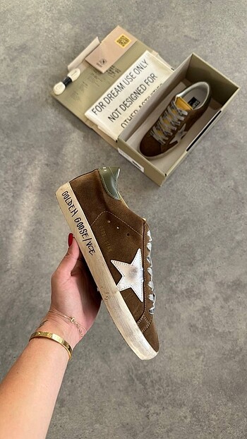 43 Beden kahverengi Renk Golden Goose Deluxe