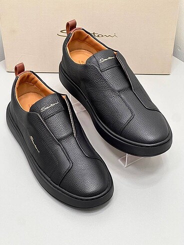 43 Beden siyah Renk Santoni Sneakers