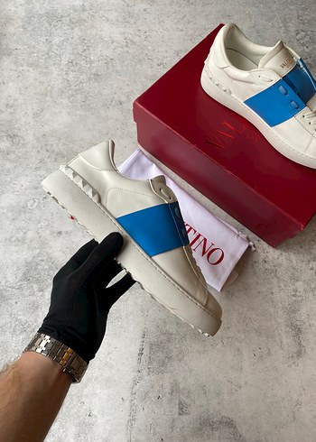 Valentino Beyaz erkek Spor Ayakkabı