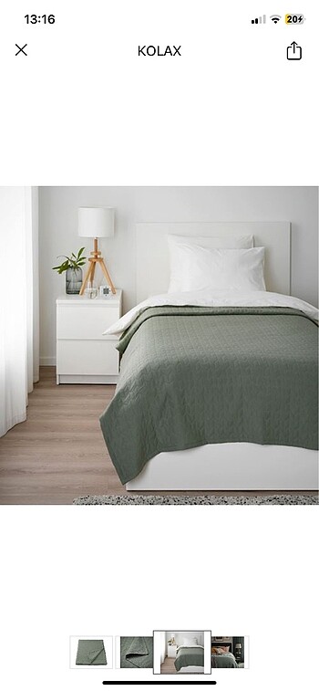 Ikea İkea yatak örtüsü