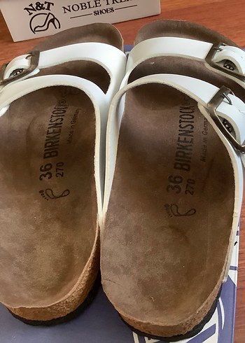 Birkenstock Birkenstock Beyaz Terlik (36-37)