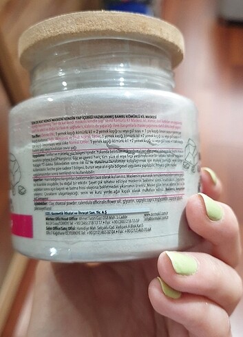 Dermokil bambu kömürü detoks etkili toz kil maskesi  - Görsel 2