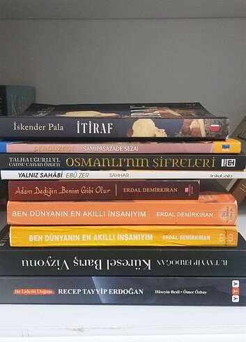 Çeşitli kitaplar Erdal demirkıran iskender pala
