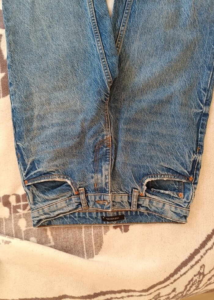 trendyolmilla ispanyol paça jean - Görsel 2