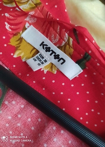 m Beden Koton elbise