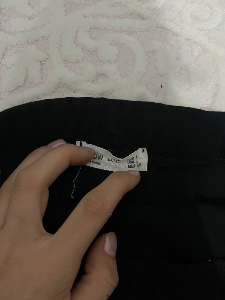 Kadın Siyah Uzun Düz Etek - Görsel 3