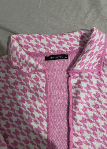 Kızlar için Fermuarlı Pembe Hırka - Görsel 3