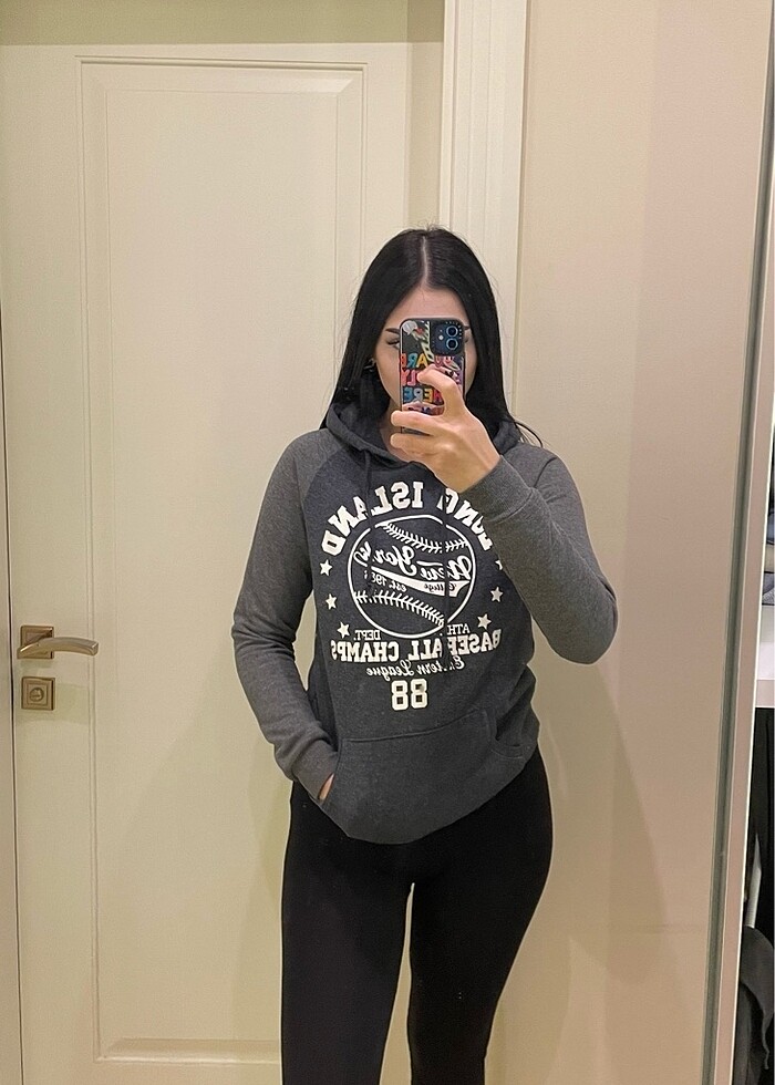 Kapüşonlu sweat - Görsel 2