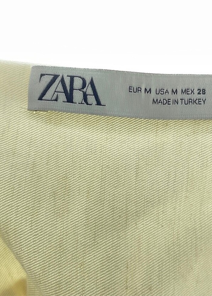 Beyaz denim elbise - Görsel 3