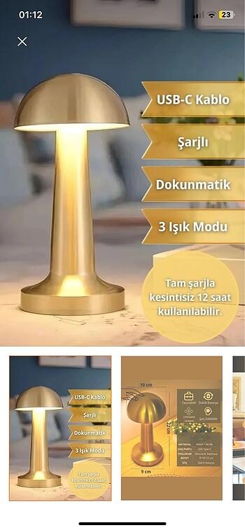  Beden camel Renk MANTAR LAMBA