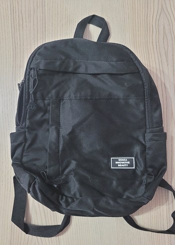 Gri Kadın Sırt Çantası Fermuarlı - Görsel 4