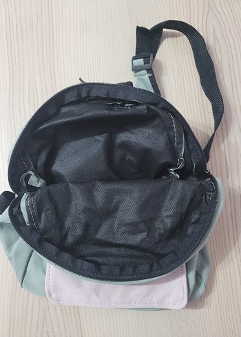 Gri Kadın Sırt Çantası Fermuarlı - Görsel 8