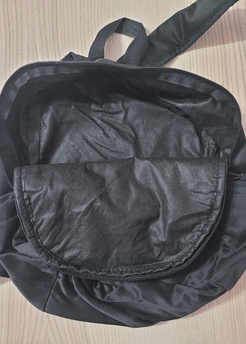 Gri Kadın Sırt Çantası Fermuarlı - Görsel 2