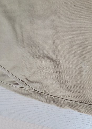 Bej Düğmeli Erkek  Pantolon - Görsel 3