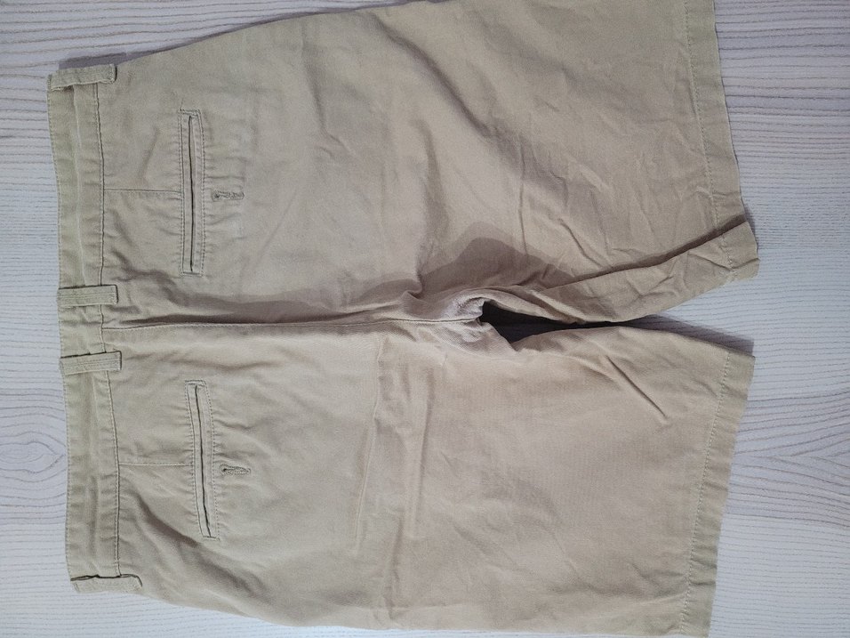 Bej Düğmeli Erkek  Pantolon - Görsel 4