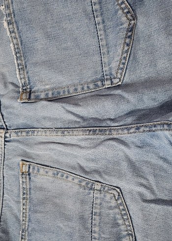 erkek kot şort - Görsel 5