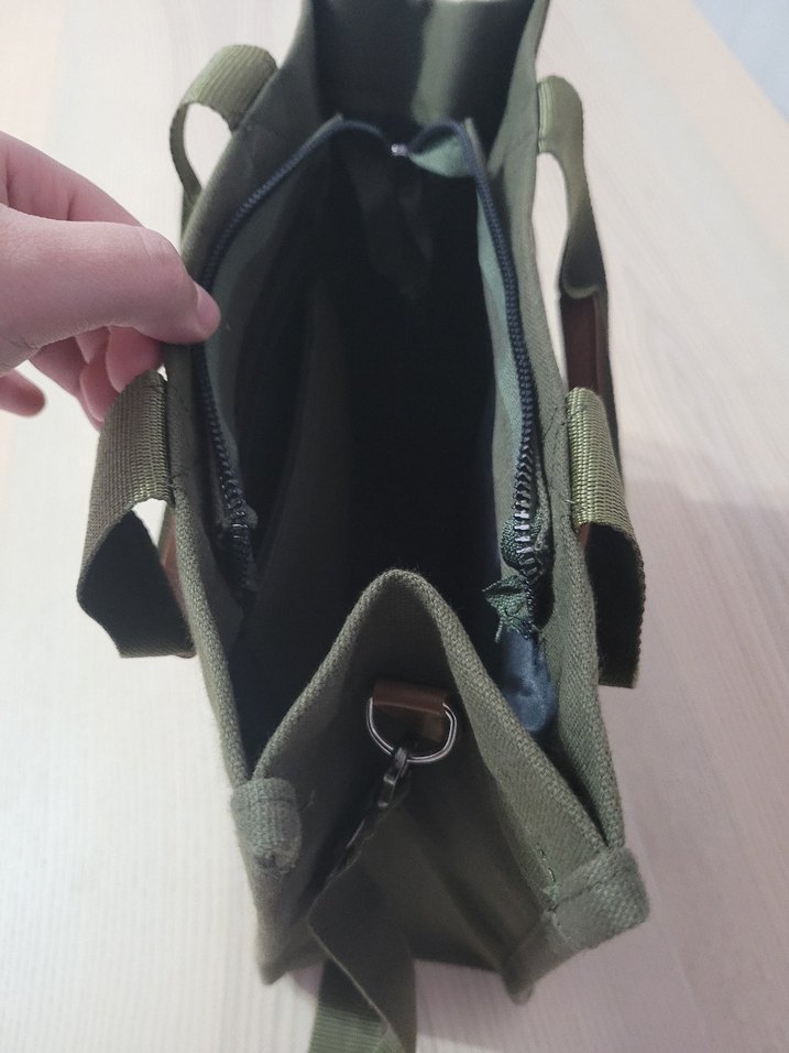 Kadın yeşil Çanta - Görsel 3