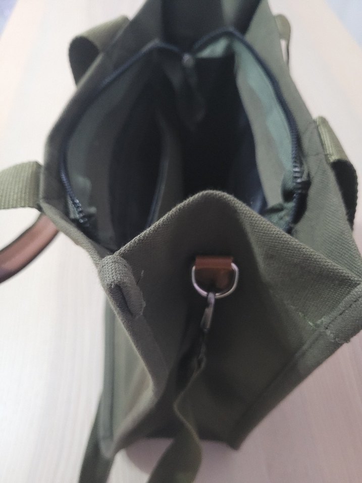 Kadın yeşil Çanta - Görsel 2