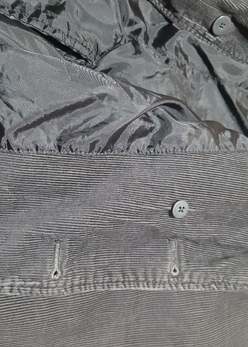 Gri Düğmeli Erkek Ceket - Görsel 4