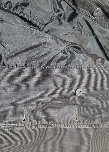 Gri Düğmeli Erkek Ceket - Görsel 5
