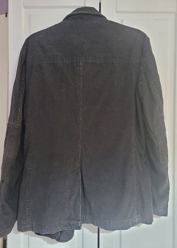 Gri Düğmeli Erkek Ceket - Görsel 3