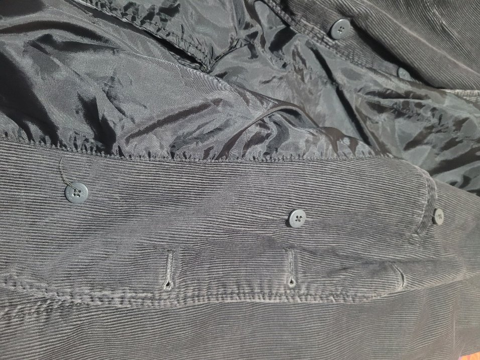 Gri Düğmeli Erkek Ceket - Görsel 5