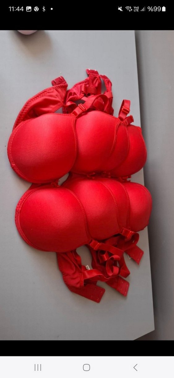 Beyaz Minimalist Sütyen - Görsel 5