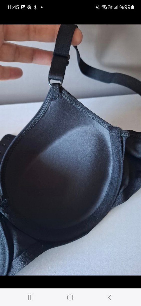 Beyaz Minimalist Sütyen - Görsel 4