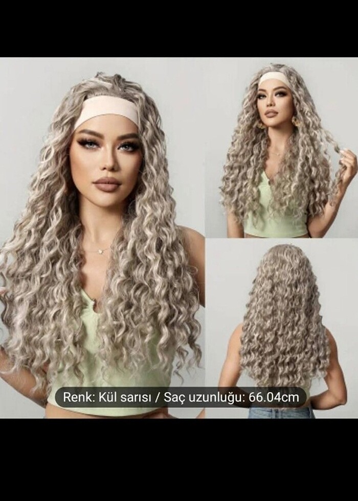Peruk saç - Görsel 3