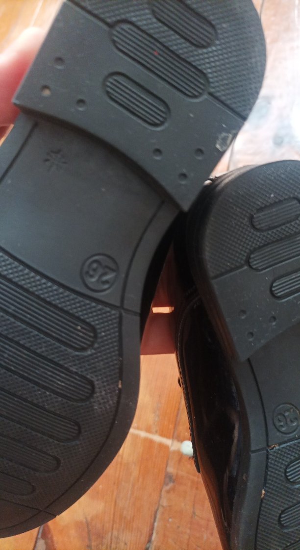 Siyah Rugan Klasik Ofis Ayakkabısı cocuk ayakkabisi - Görsel 4